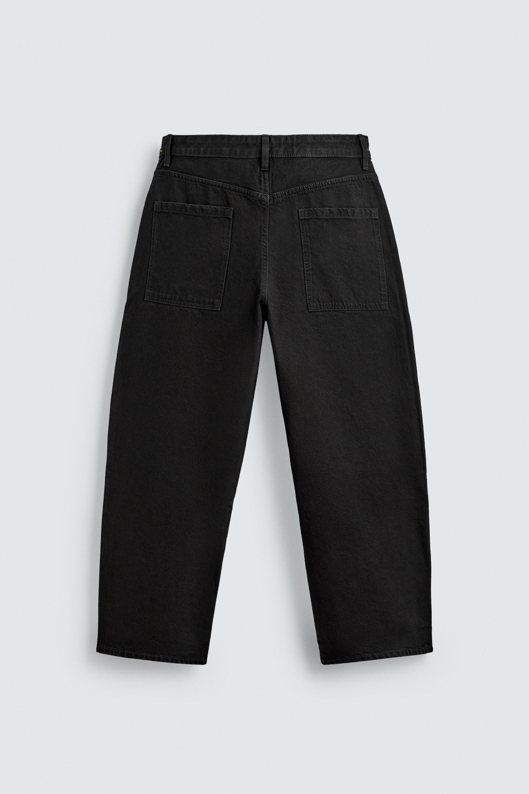 TAPERED WIDE FIT JEANS